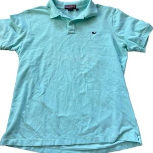 Vineyard Vines Men’s Sz L Polo light green